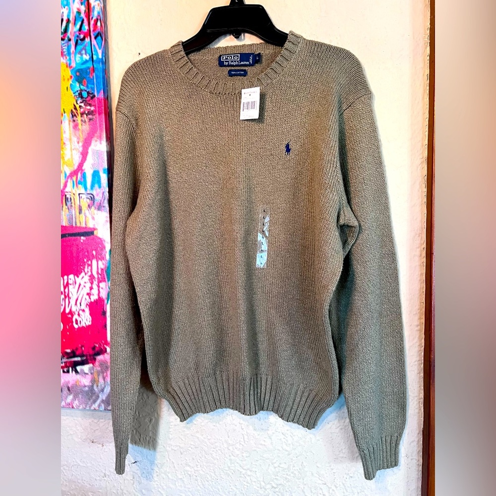 Polo Ralph Lauren Men’s L Knit Crewneck Sweater L Nwt